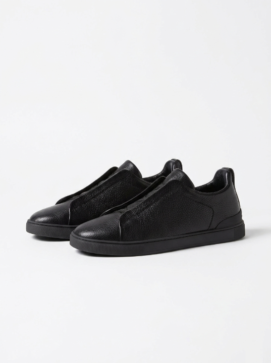 ZEGNA Triple Stitch "Black"