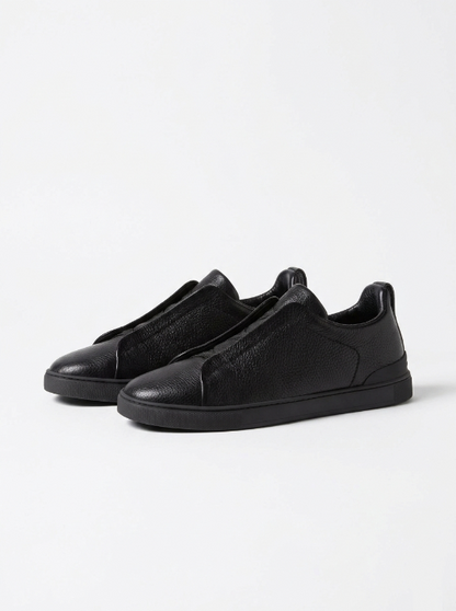 ZEGNA Triple Stitch "Black"