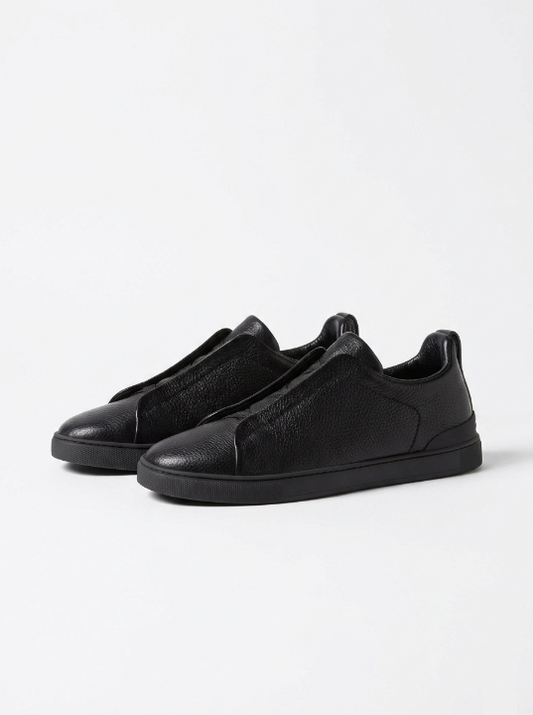 ZEGNA Triple Stitch "Black"
