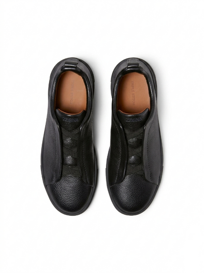 ZEGNA Triple Stitch "Black"