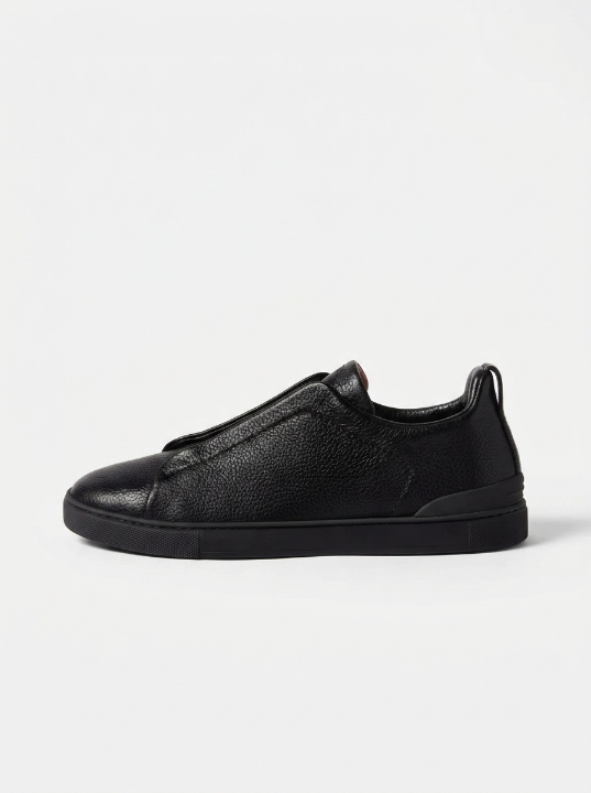 ZEGNA Triple Stitch "Black"