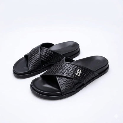 Hermes slipper "Black"
