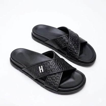 Hermes slipper "Black"