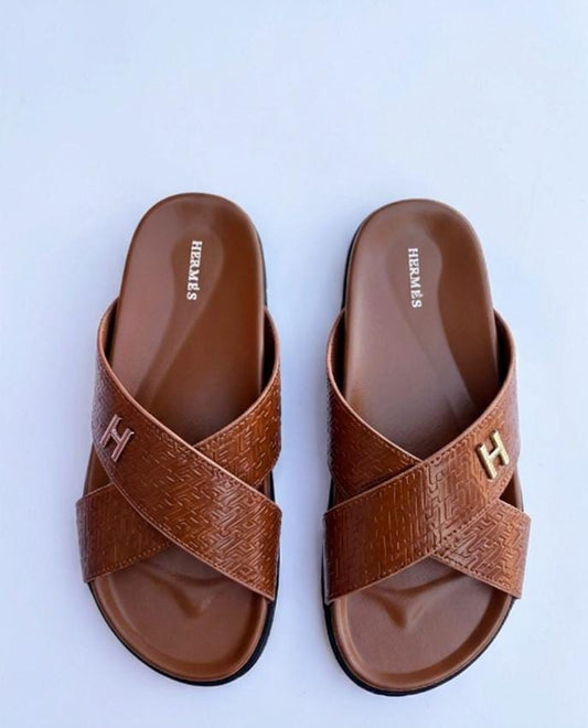 Hermes slipper "Brown"