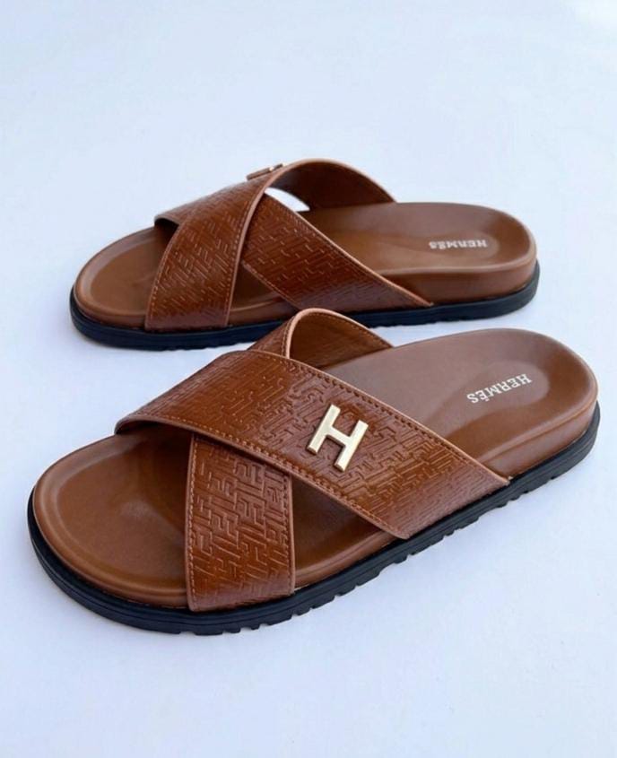 Hermes slipper "Brown"