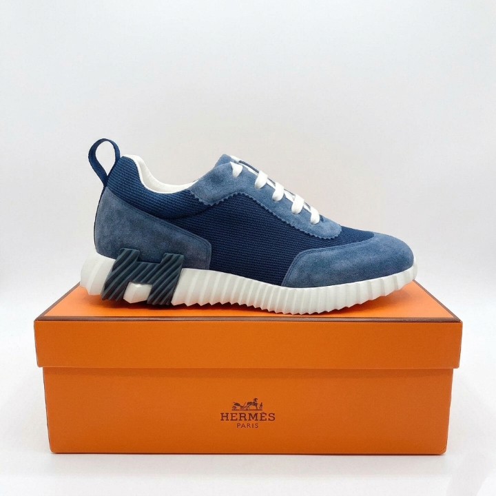Hermès Bouncing Sneaker "Navy Blue"