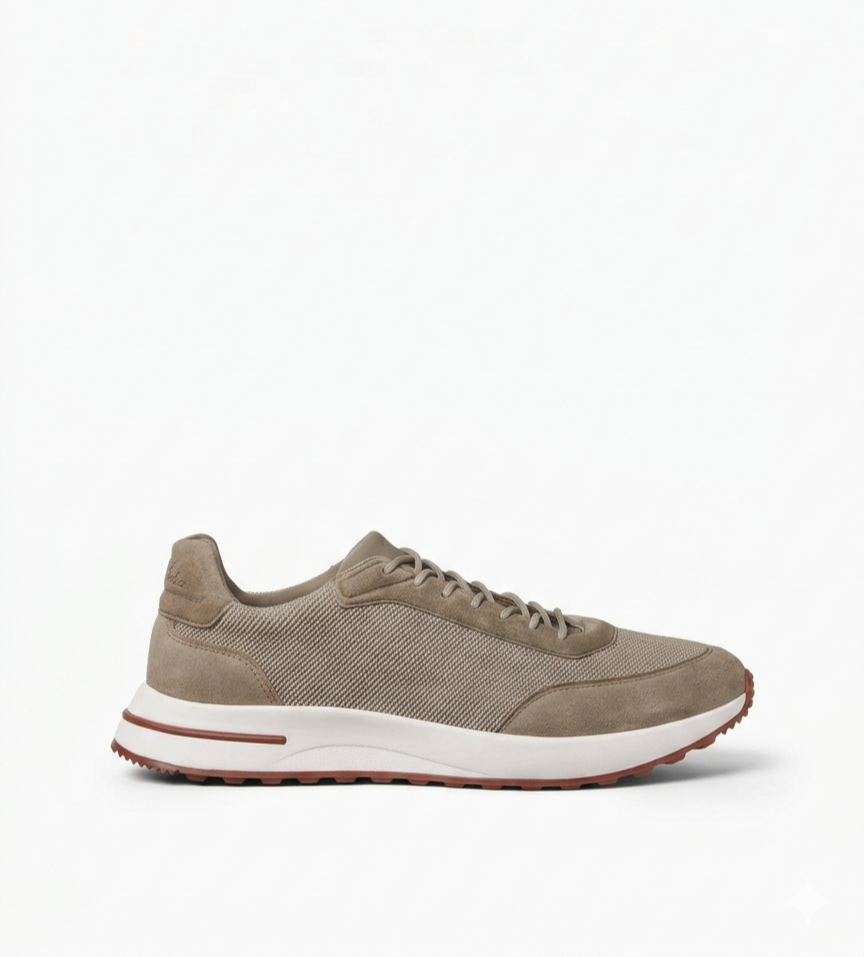 Loro Piano Sneakers 
"Beige/Brown/White"