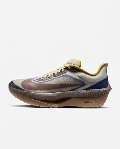Nike Zoom Sneakers      "White/Brown/Blue/Yellow"