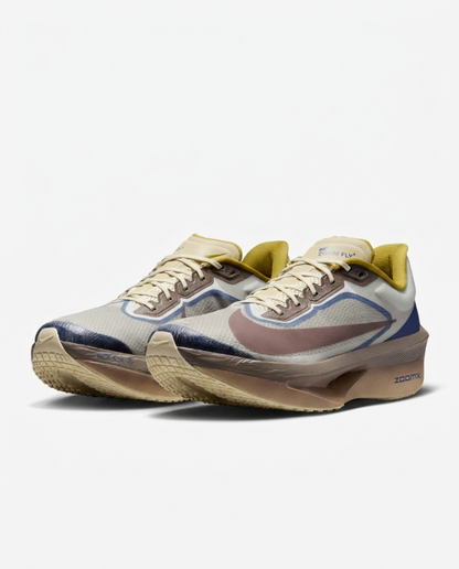 Nike Zoom Sneakers      "White/Brown/Blue/Yellow"