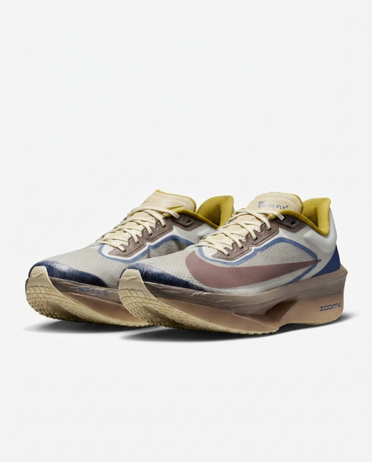 Nike Zoom Sneakers      "White/Brown/Blue/Yellow"