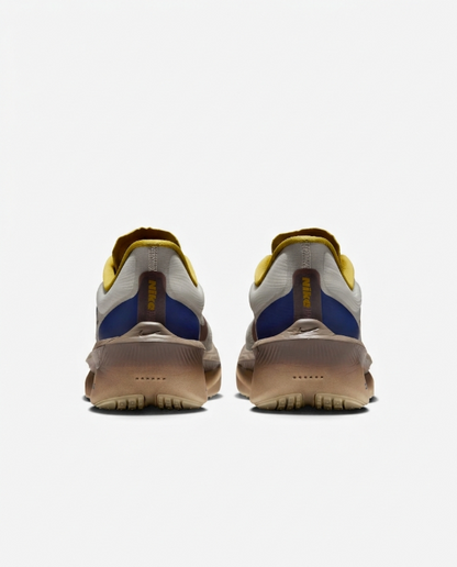 Nike Zoom Sneakers      "White/Brown/Blue/Yellow"