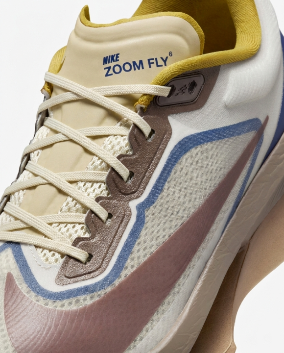 Nike Zoom Sneakers      "White/Brown/Blue/Yellow"