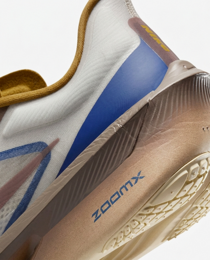 Nike Zoom Sneakers      "White/Brown/Blue/Yellow"