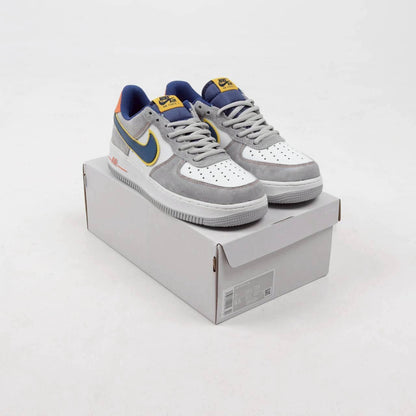 Nike Air Force Sneakers Low 1
"White/ Navy Blue/Yellow/Orange"
