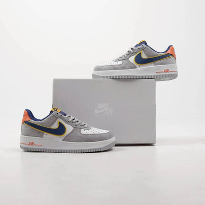Nike Air Force Sneakers Low 1
"White/ Navy Blue/Yellow/Orange"