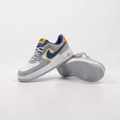 Nike Air Force Sneakers Low 1
"White/ Navy Blue/Yellow/Orange"