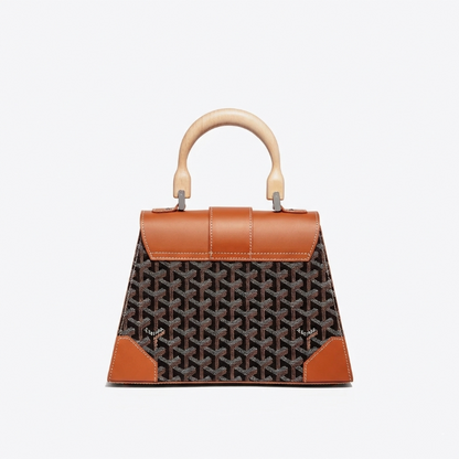 Goyard Wood Handle bag "Brown"