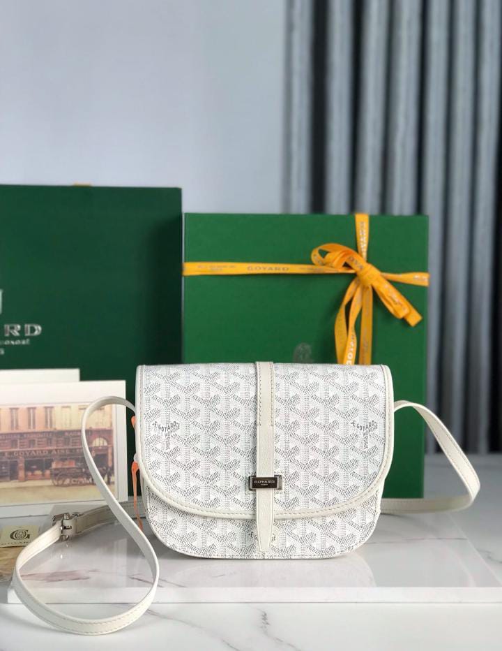 Goyard Cross shoulder Bag "White"