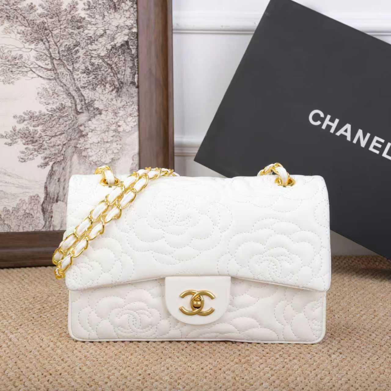 CHANEL Flap Bag "White"