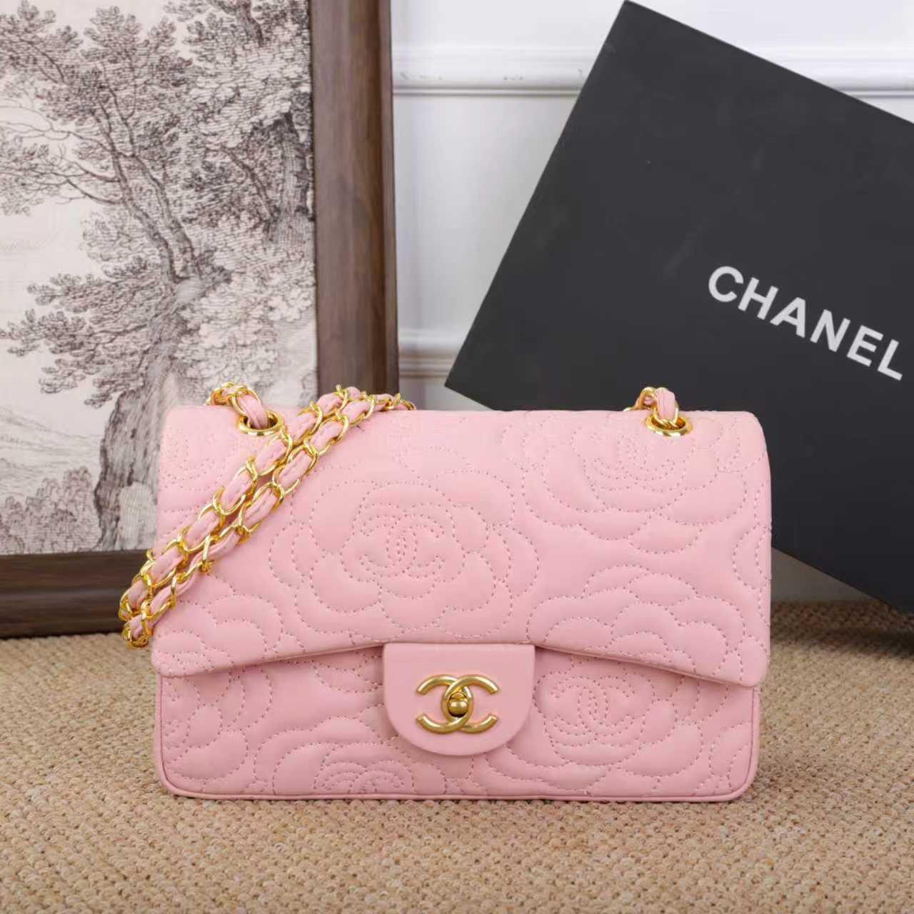 CHANEL Flap Bag "Pink"