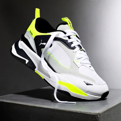 PUMA RS-Fast Limiter "White/Neon Yellow"