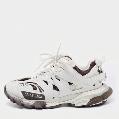 Balenciaga "White/Brown" Track Sneakers