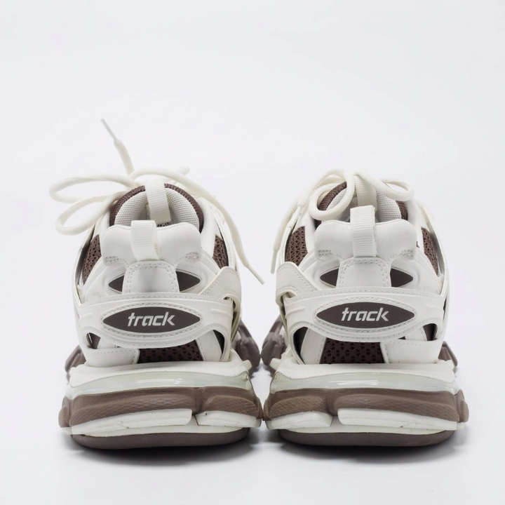 Balenciaga "White/Brown" Track Sneakers