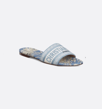 Christian Dior Dway Slides "Blue"