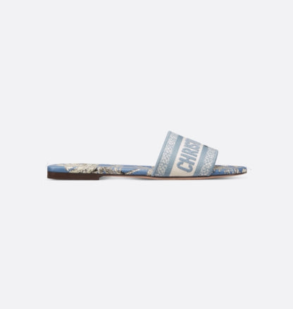 Christian Dior Dway Slides "Blue"