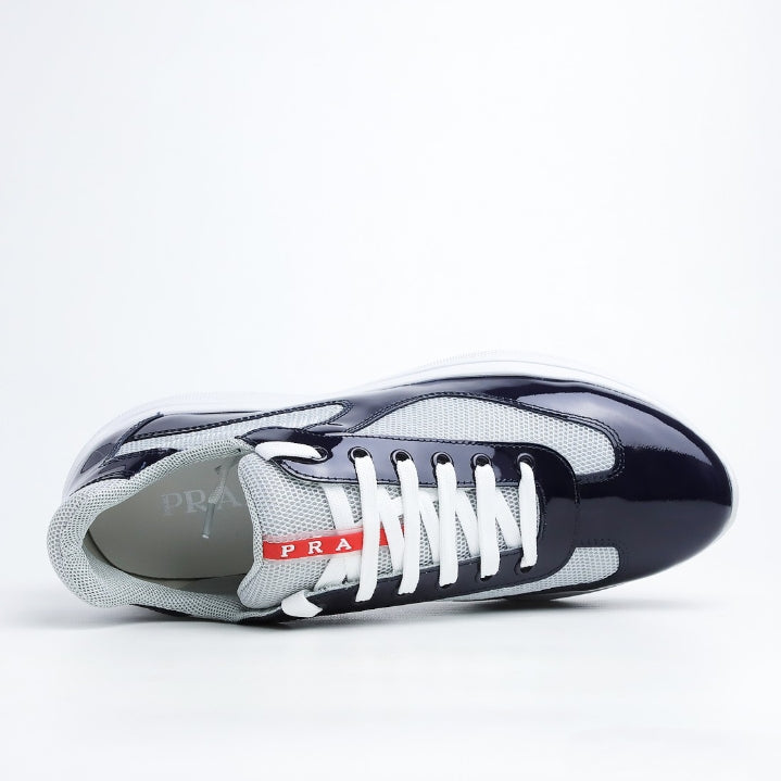 Prada America's Cup Sneakers "Navy/Grey"