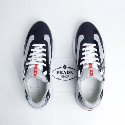 Prada America's Cup Sneakers "Navy/Grey"