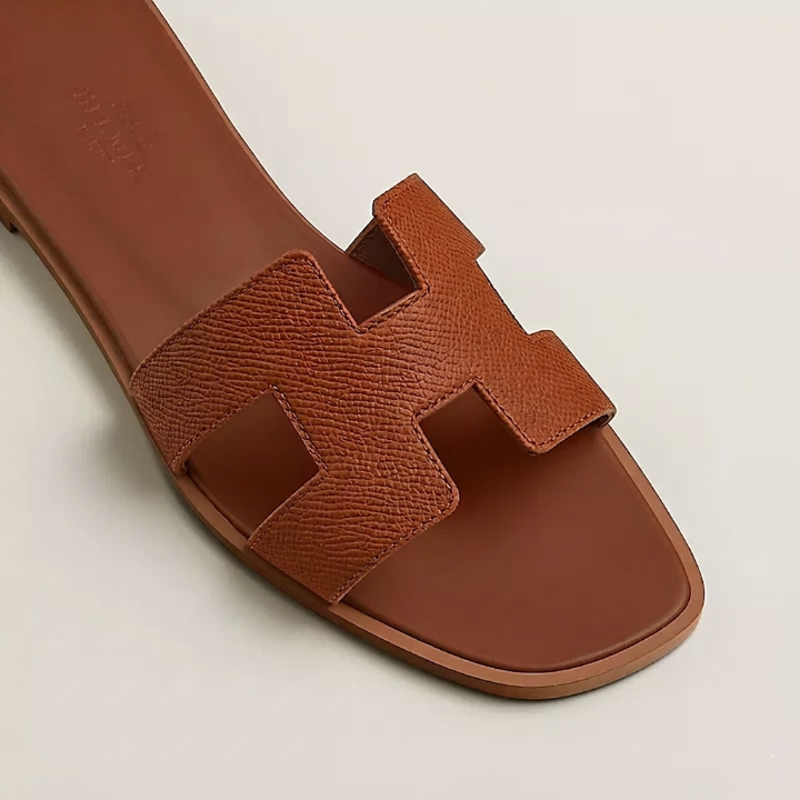 Hermès Oran Sandal "Brown"