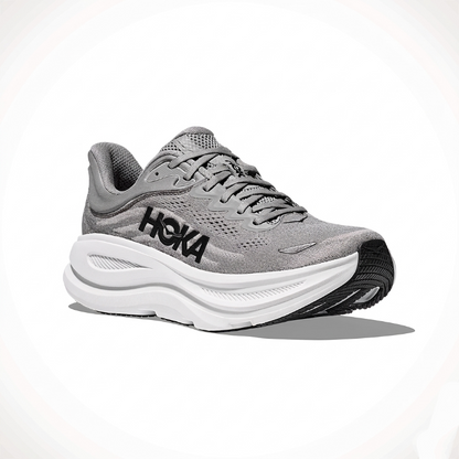 Hoka Bondi 9 Running Shoes "Grey"