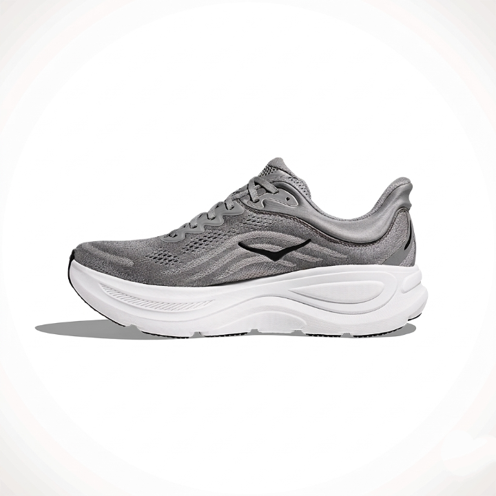 Hoka Bondi 9 Running Shoes "Grey"