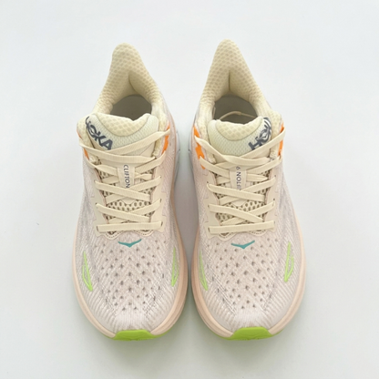 Hoka Clifton 9 Running Shoes "Vanilla/Astral"