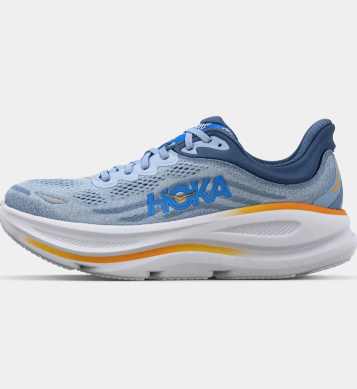 Hoka Bondi 9 Running Shoe  "Drizzle/Downpour"