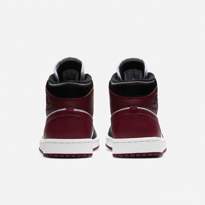 Nike WMNS Air Jordan 1 Mid SE  "Black Dark Beetroot"