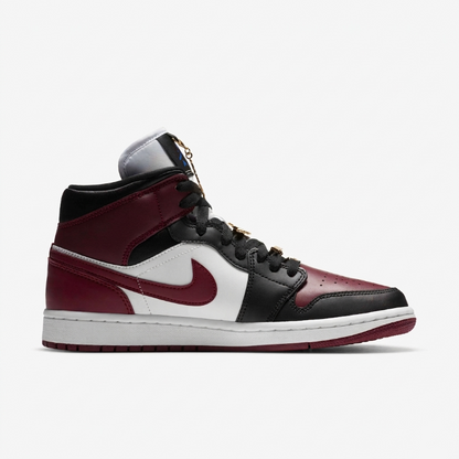 Nike WMNS Air Jordan 1 Mid SE  "Black Dark Beetroot"