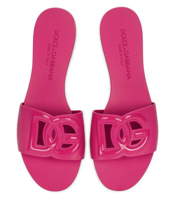 Dolce & Gabbana Bianca slides "Pink"