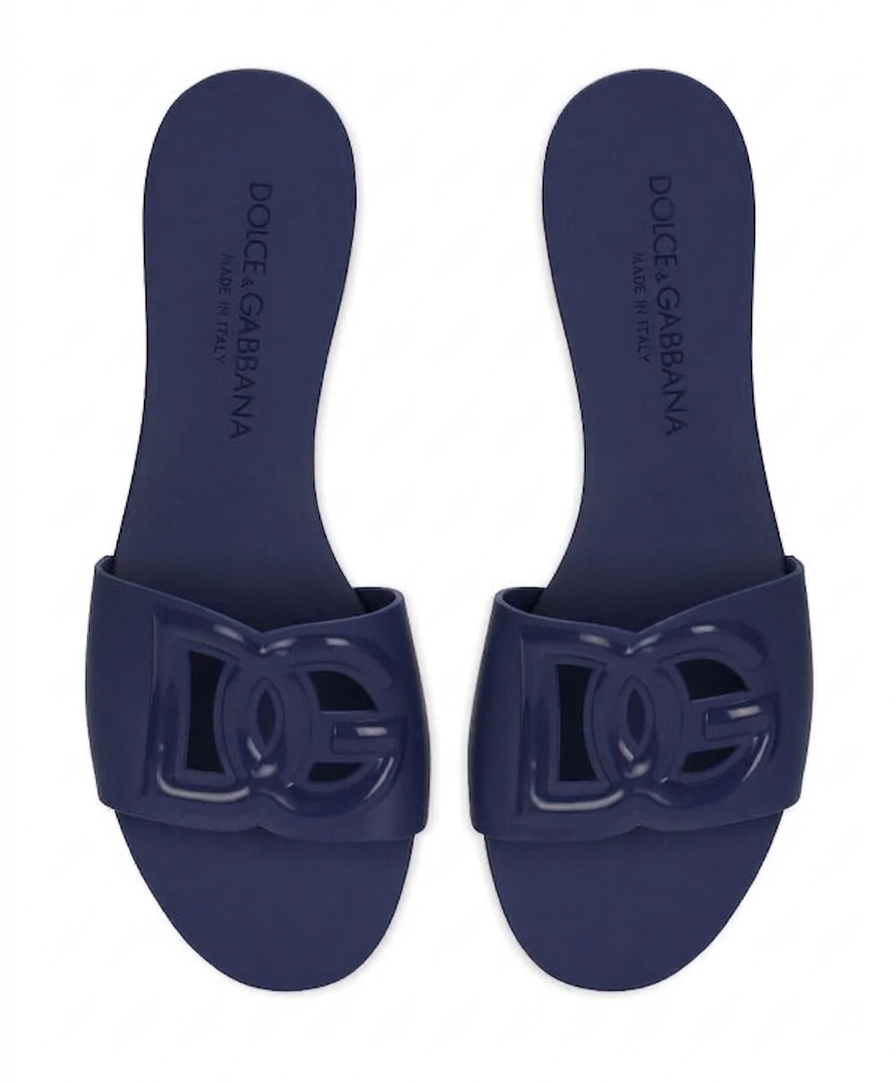 Dolce & Gabbana Bianca slides "Blue"