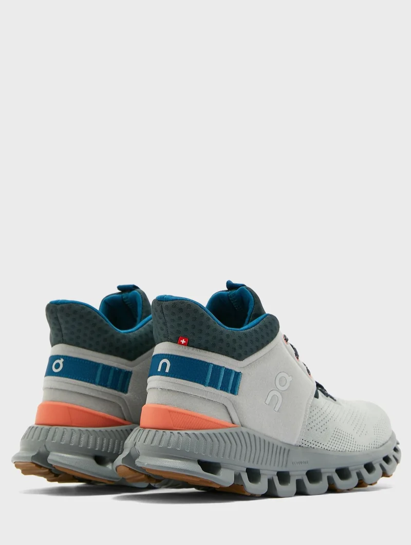 On Running Cloud Hi Edge Sneaker, "Glacier/Shadow"