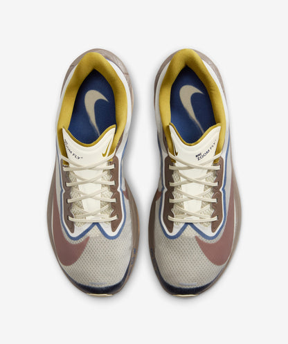 Nike Zoom Fly 6 Running Shoes "Light Bone/ Cave Stone Blue/ Void Burgundy Crush"
