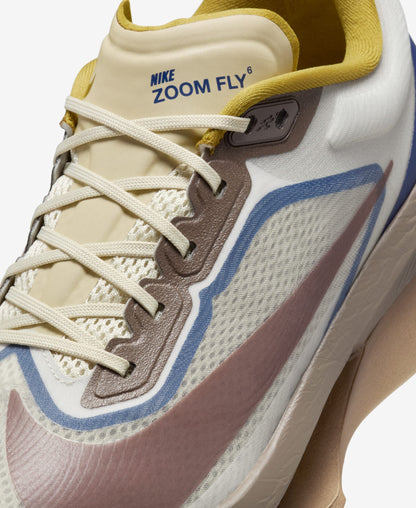 Nike Zoom Fly 6 Running Shoes "Light Bone/ Cave Stone Blue/ Void Burgundy Crush"
