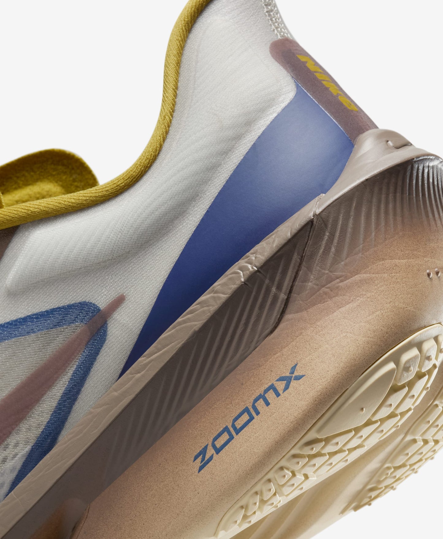 Nike Zoom Fly 6 Running Shoes "Light Bone/ Cave Stone Blue/ Void Burgundy Crush"