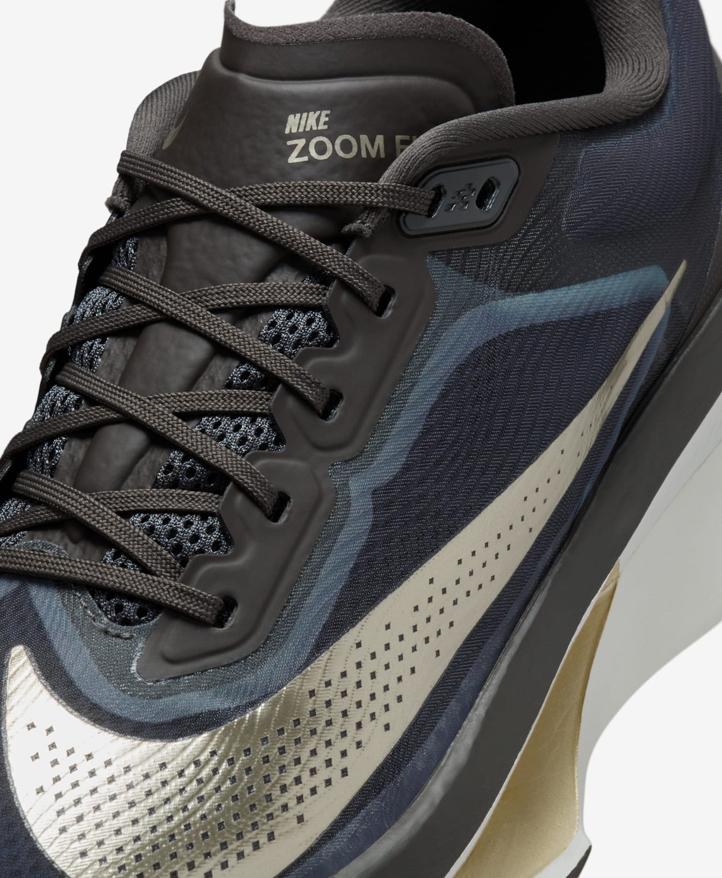 Nike Zoom Fly 6,  "Ash/Metallic Gold Grain/Summit White"