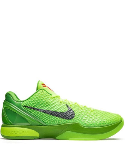 Nike Kobe 6 Protro "Grinch" Sneakers.