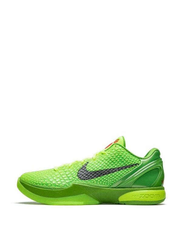 Nike Kobe 6 Protro "Grinch" Sneakers.