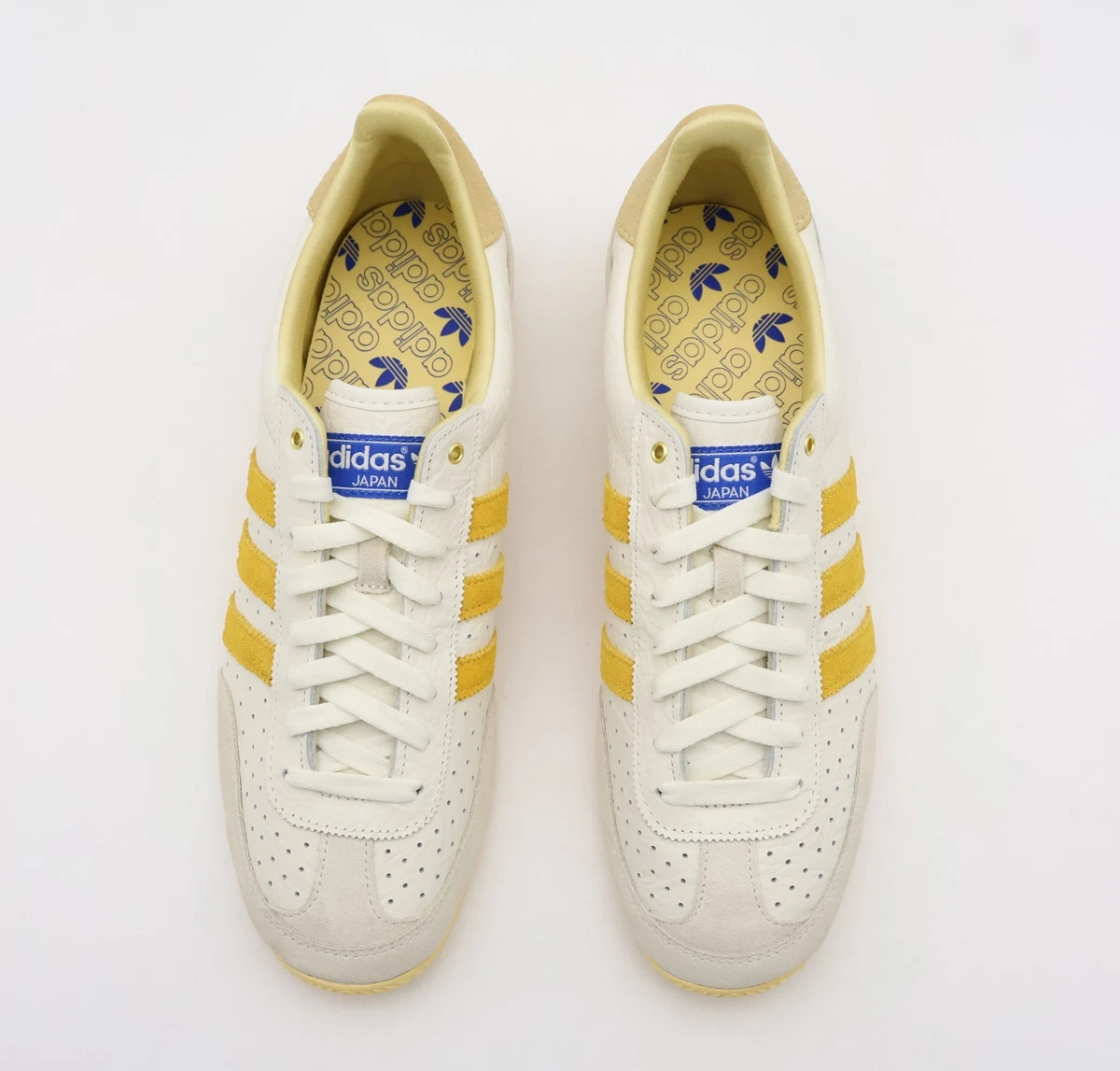 Adidas Originals Japan "Off White/ Yellow" Sneakers