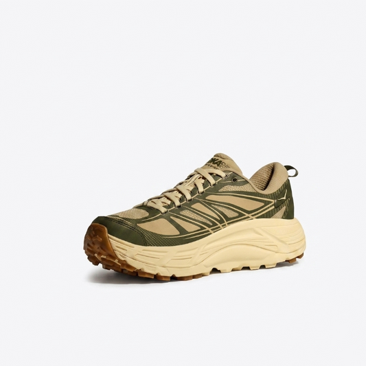Hoka One One x END. Mafate Speed 2 Sneaker Overland "Beige/Olive Green"