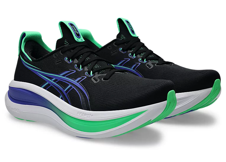ASICS GEL-NIMBUS 28 "Black/Cobalt Burst"